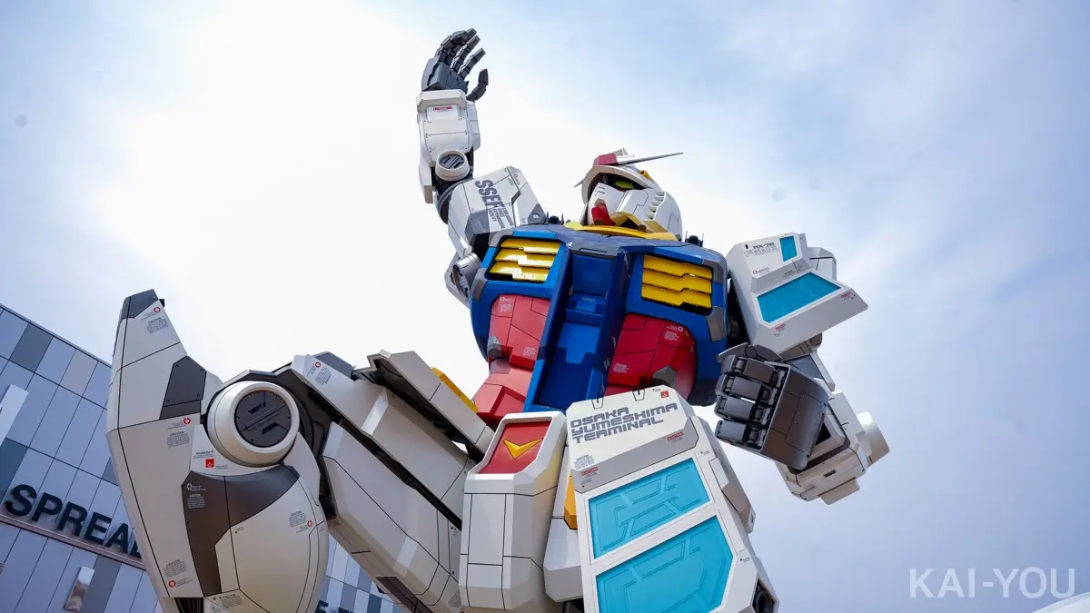 実物大ガンダム像が大阪万博に！ SFと現実が交わる特設パビリオンをレポート