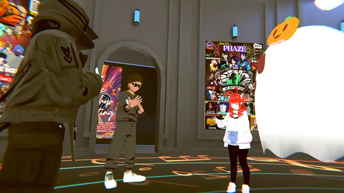 VRChatサイファー「C3」の様子