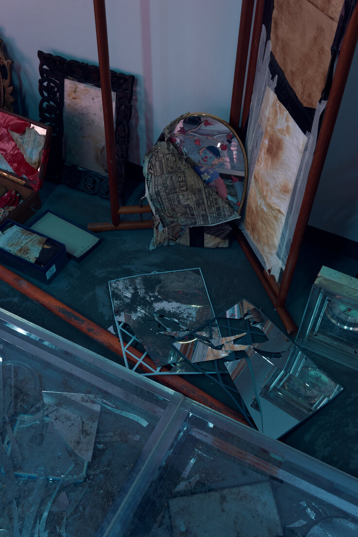 「恐怖心展」展示