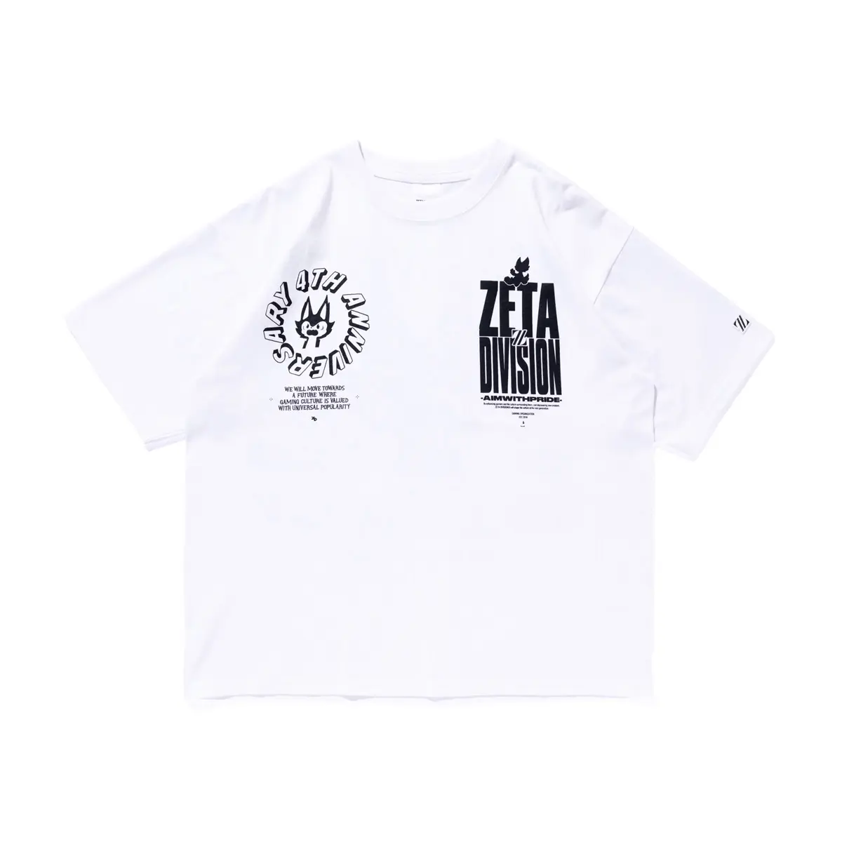 「ZETA DIVISION 4TH ANNIVERSARY TEE」-5
