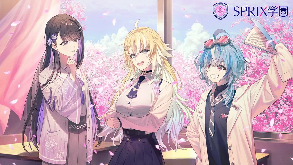 Brave group×学習塾運営スプリックスの新VTuber「SPRIX学園」デビュー決定