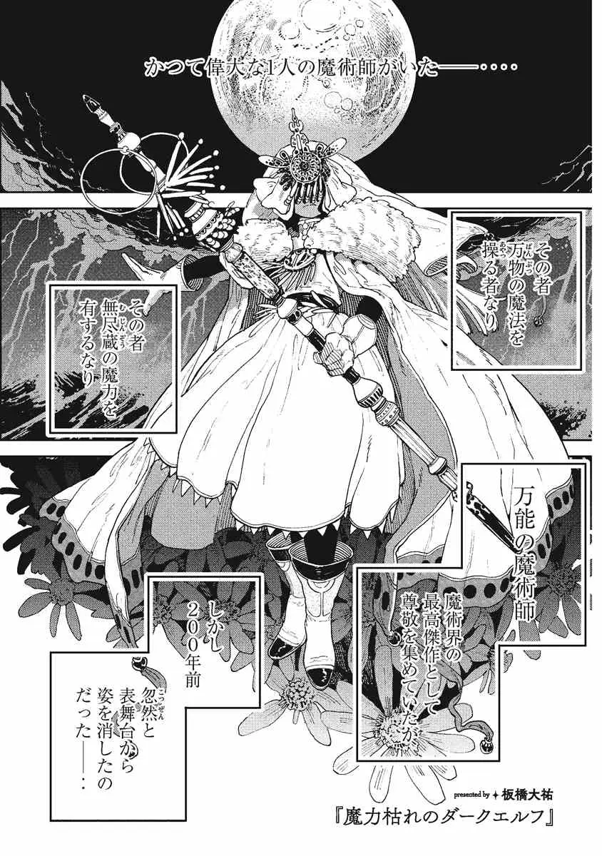 『魔力枯れのダークエルフ』（板橋 大祐）