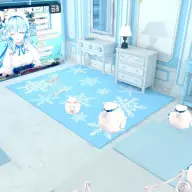 同時視聴部屋で雪花ラミィさんの配信を見る雪民たち
