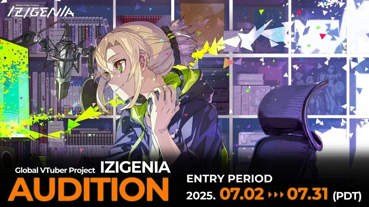 日テレ、英語圏向けの新VTuberプロジェクト「IZIGENIA」発表