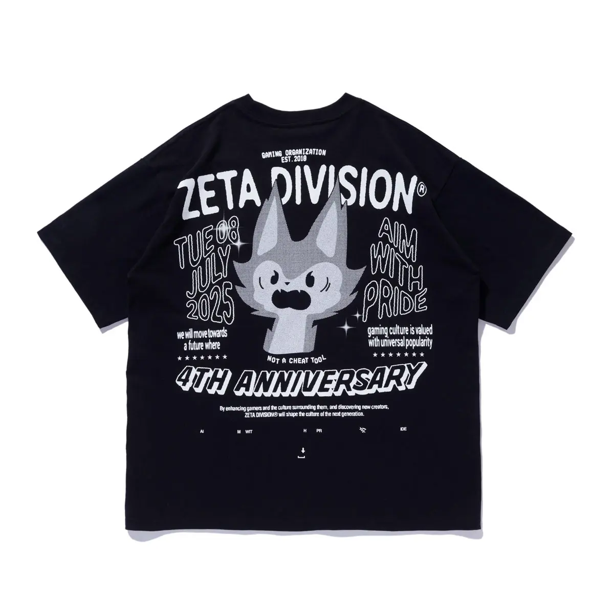 「ZETA DIVISION 4TH ANNIVERSARY TEE」-6