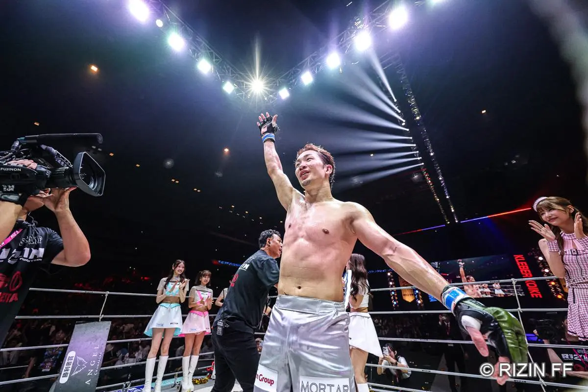 「超RIZIN.4」でクレベル・コイケ選手に勝利した朝倉未来選手
