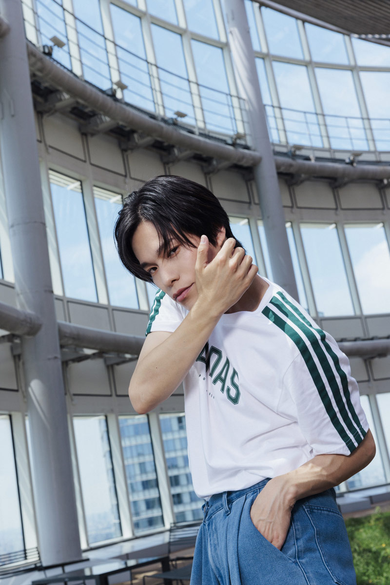 NOSUKEさんを起用したアディダス「LIGHTBLAZE」キャンペーンビジュアル3