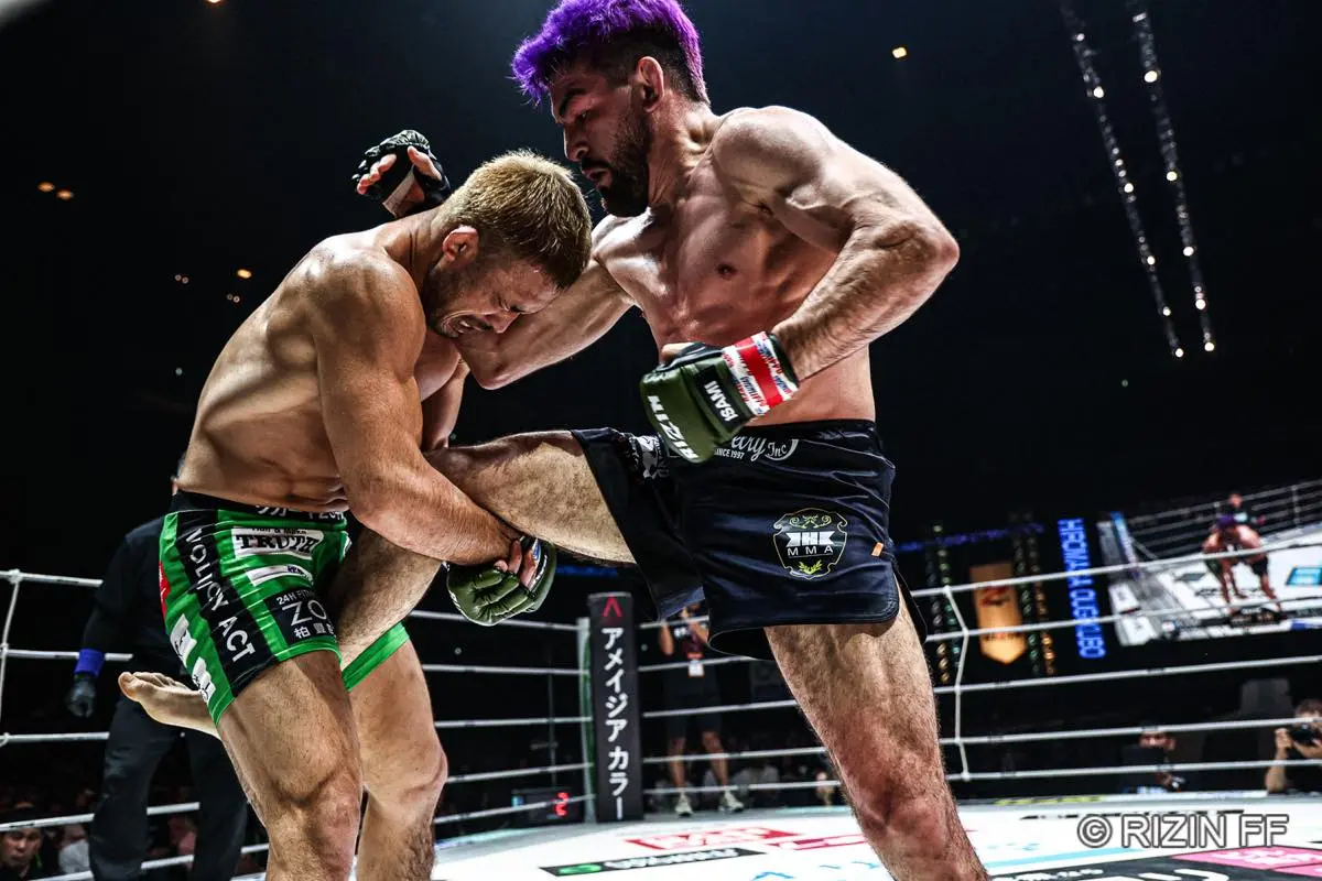 フライ級トーナメント1回戦 ホセ・トーレス vs. 扇久保博正3