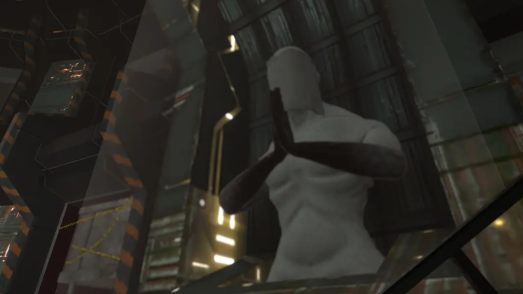 深部に収容されている