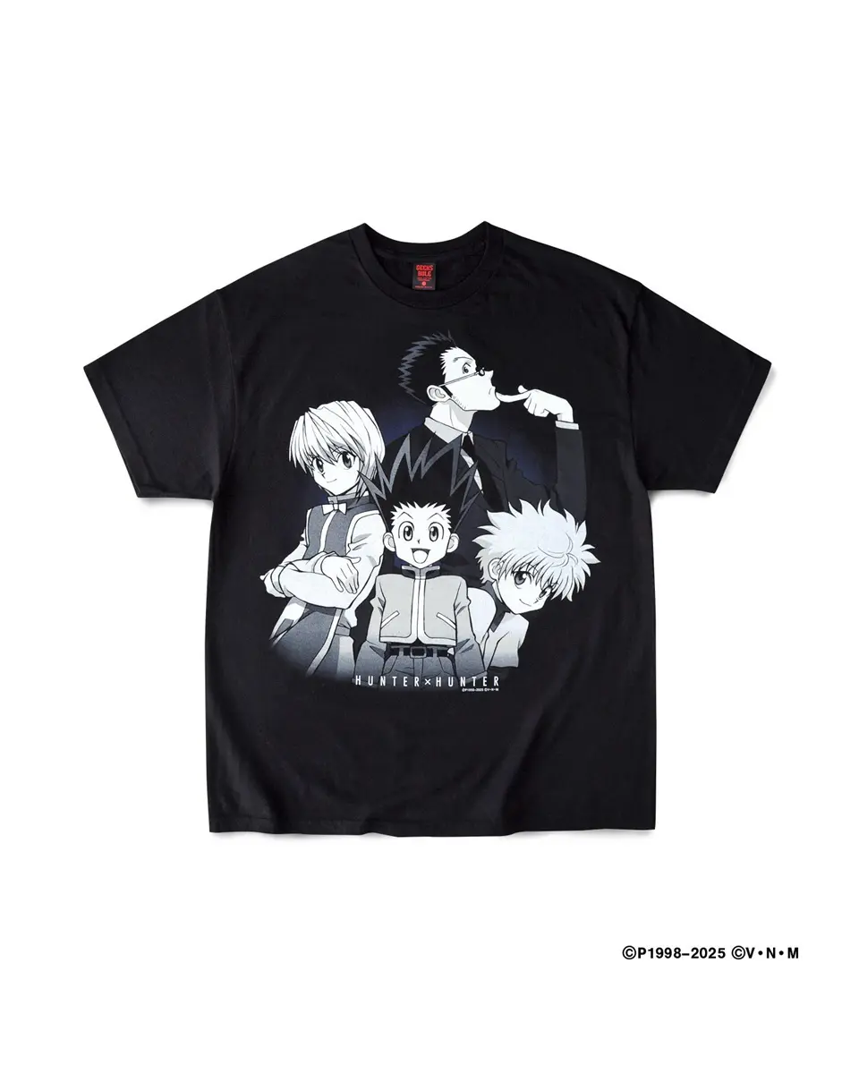 アニメ『HUNTER×HUNTER』とGEEKS RULEのコラボTシャツ発売