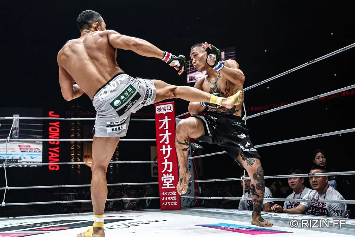 ヤン・ジヨン vs. 安藤達也1