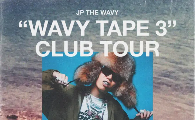 ラッパーJP THE WAVY、4年ぶりのクラブツアー開催　全国12道府県を巡る