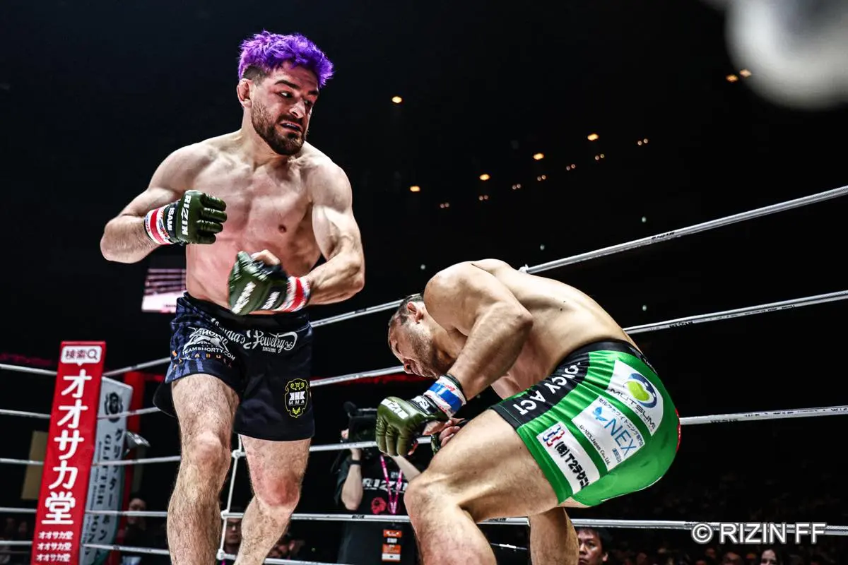 フライ級トーナメント1回戦 ホセ・トーレス vs. 扇久保博正1