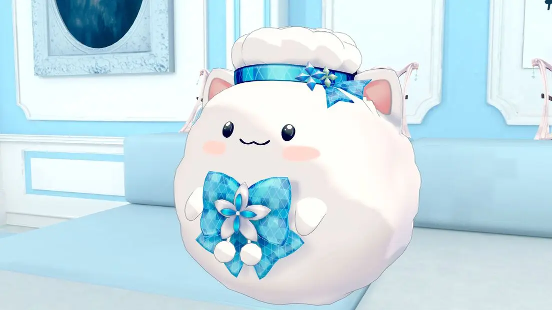 もこもこキュートな雪民アバター