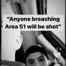 エリア51に近づくと発砲するとの声明
