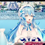 舌を出してみた雪花ラミィさん