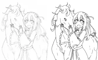 ラフスケッチを自動で線画化する驚異の技術 早稲田研究チームが開発