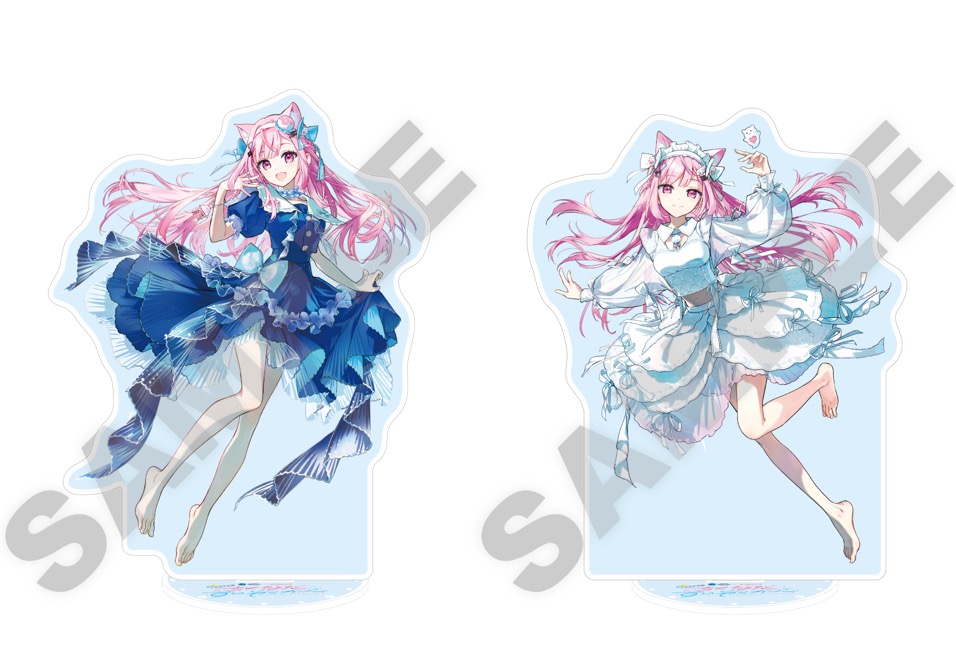 オーロラアクリルスタンド（全２種）　各1,650円