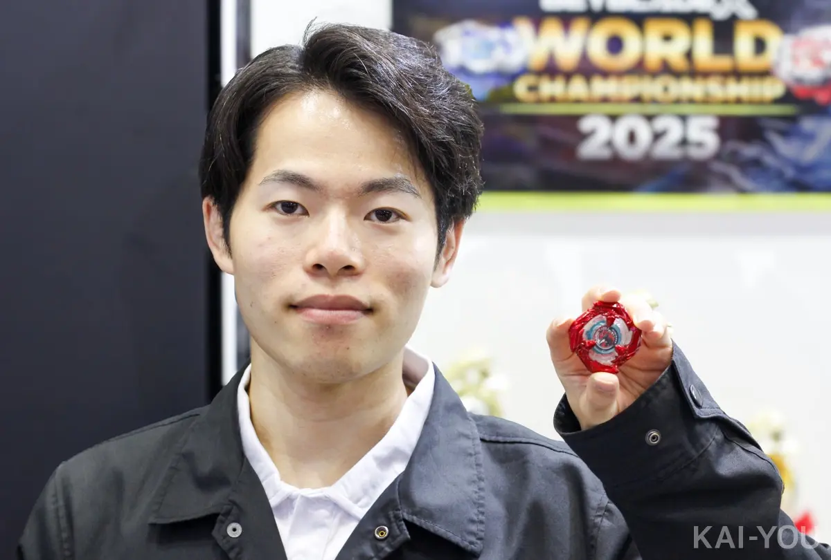 ベイブレード開発チームのタカラトミー・牧戸陽汰さん