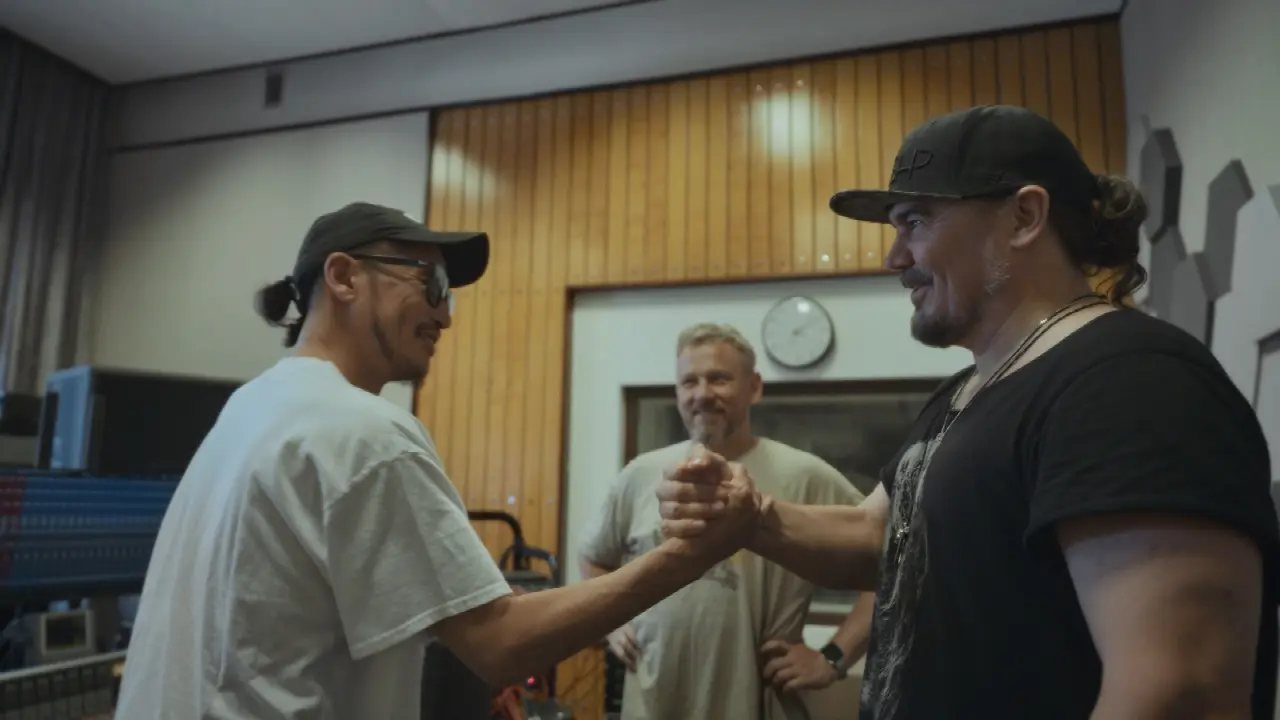 スタジオで出会うZeebraさんとTNMK