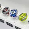 タカラトミーブースに展示された『BEYBLADE X』／写真はKAI-YOU編集部が撮影