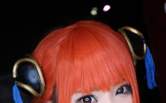 【写真】アニクラのコスプレイヤー 小森さん（『銀魂』神楽）