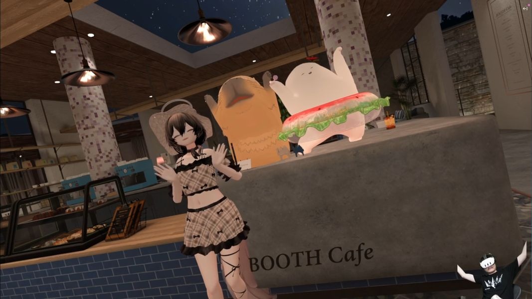 ストリーマーk4senがVRChatで配信　夜よいち、日向まるらとアバター文化をPR