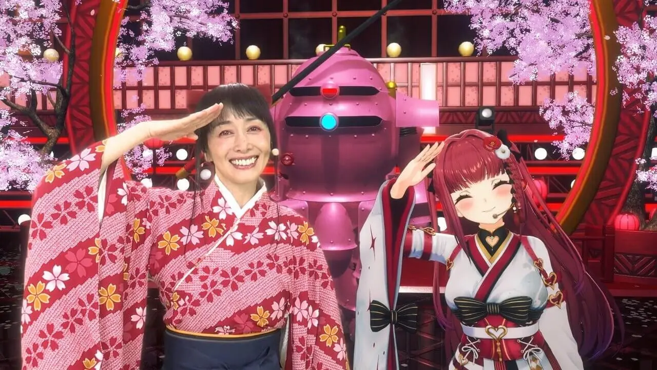 宝鐘マリンのライブに声優 横山智佐が出演 「サクラ大戦」名曲をデュエット