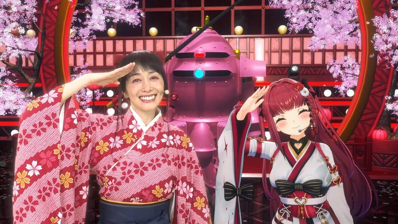 宝鐘マリンのライブに声優 横山智佐が出演 「サクラ大戦」名曲をデュエット