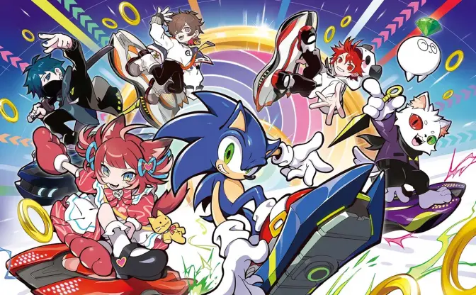 『ソニックレーシング』新作×Crazy Raccoonコラボ楽曲公開　赤見かるび、天月らが参加