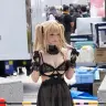 「コミックマーケット106」でAniのコスプレを披露した伊織もえさん／編集部撮影