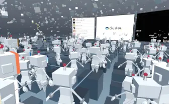 VRアプリ「cluster.」がひきこもりを加速する! 仮想空間で動画を共有