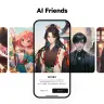 LINEのトークサービス「AI Friends」／画像は「LINEヤフー」ニュースより