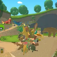 『ワンス・アポン・ア・塊魂』のゲーム画面