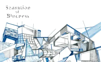 In the blue shirt『Sensation Of Blueness』 初CD作品で原点回帰