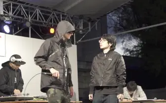 【三田祭/慶早RAP BATTLE】学生のえげつないディスにDOTAMAうなる