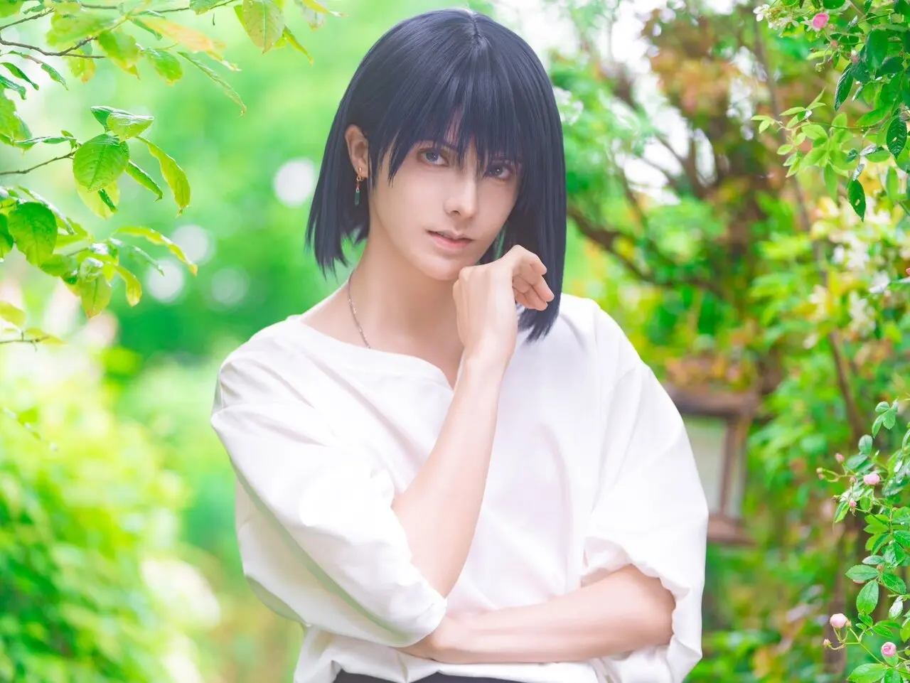 【C106】スタンミ、黒髪ハウルのコスプレでコミケ参加　写真集などを頒布