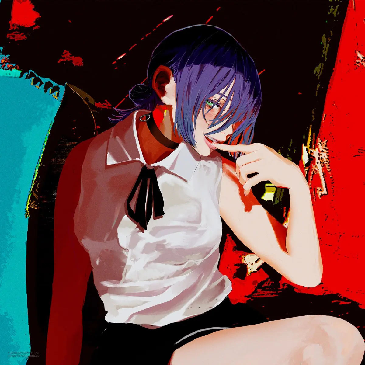 「IRIS OUT」盤ジャケット （Illustration by 米津玄師）