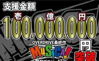 1億円調達　OVERDRIVE最終作『MUSICA!』クラウドファンディングが快挙