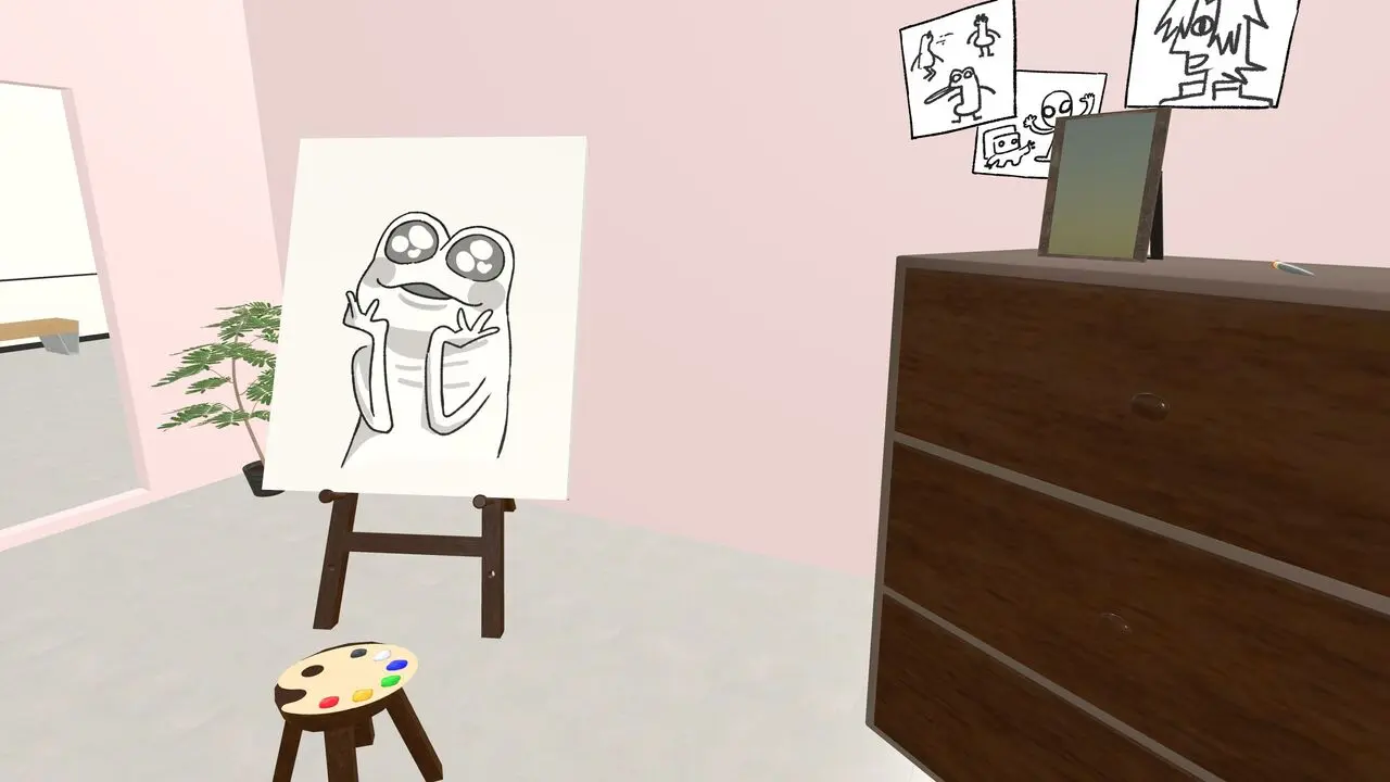 トコロバさんのとあるイラストを再現した空間