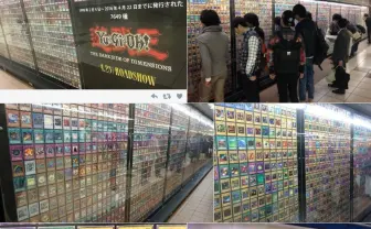 遊戯王カード全7649種を新宿駅に展示! 圧巻の光景にデュエリスト騒然
