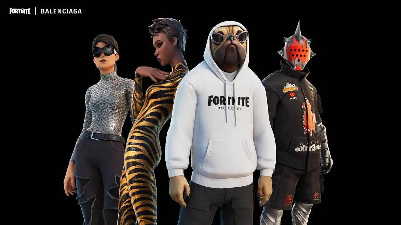 『Fortnite』に登場したバレンシアガのデジタルアイテム