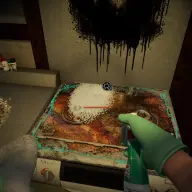 『しずかなおそうじ』プレイ画像