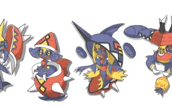 【ポケモンサンムーン】厨ポケ ガブリアスがカプ系に変身した結果…?