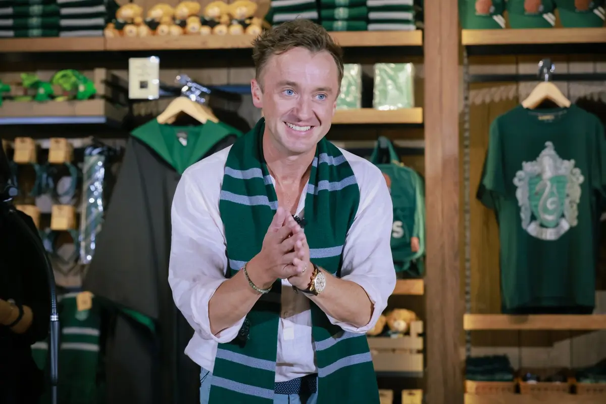 マルフォイ役で知られるトム・フェルトンさん