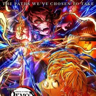 『劇場版「鬼滅の刃」無限城編 第一章 猗窩座再来』英語版キービジュアル／画像は<a href="https://x.com/DemonSlayerUSA" target="_blank">英語版『鬼滅の刃』公式X</a>から