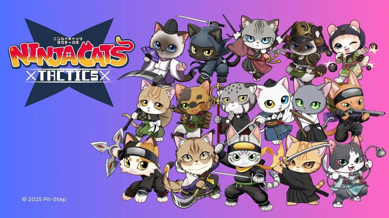 ゲーム『NINJA CATS: Tactics』の声優に犬山たまき、本阿弥あずさらVTuber26名起用