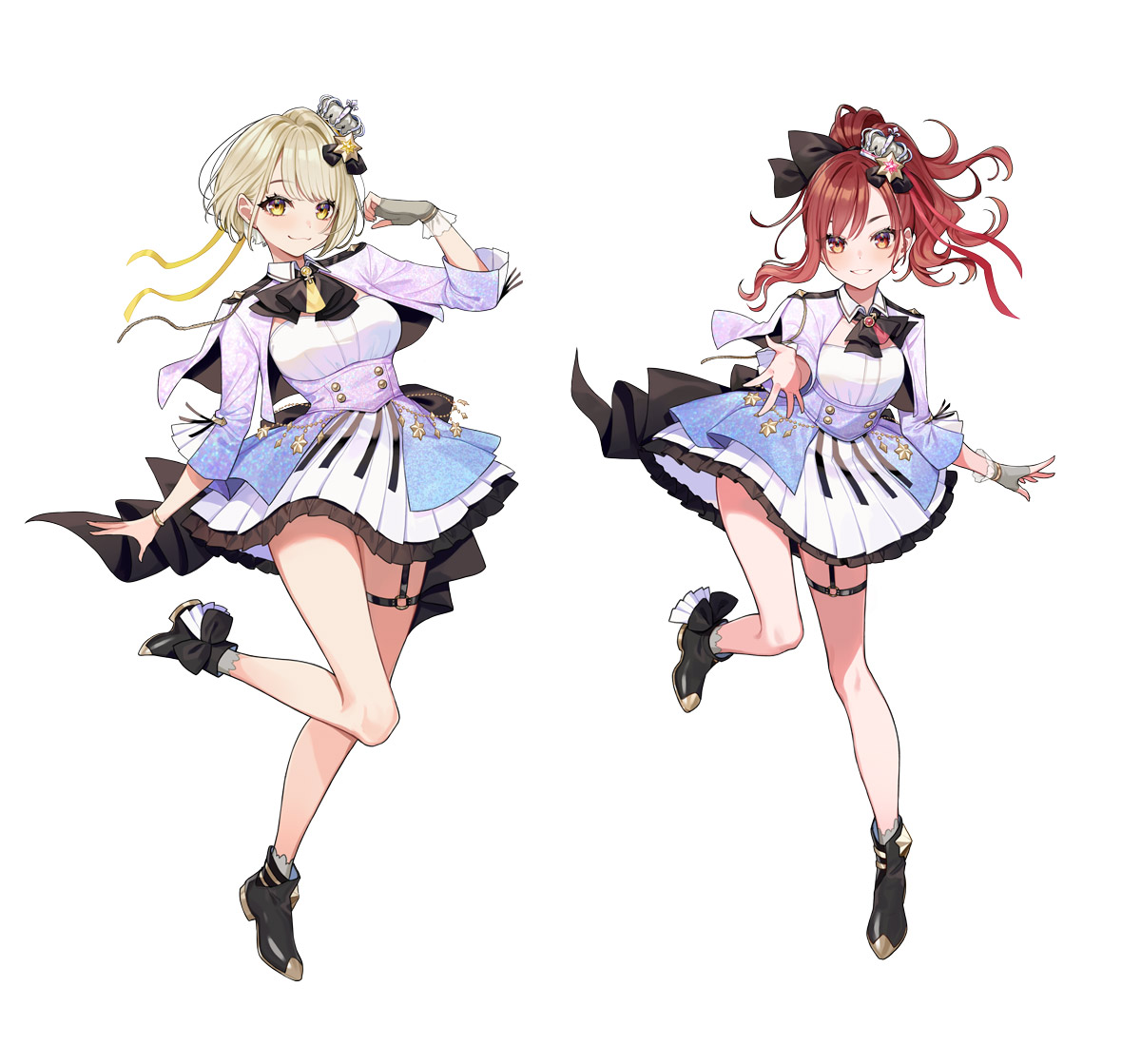 鈴鳴すばるさん（左）と燈舞りんさん（右）