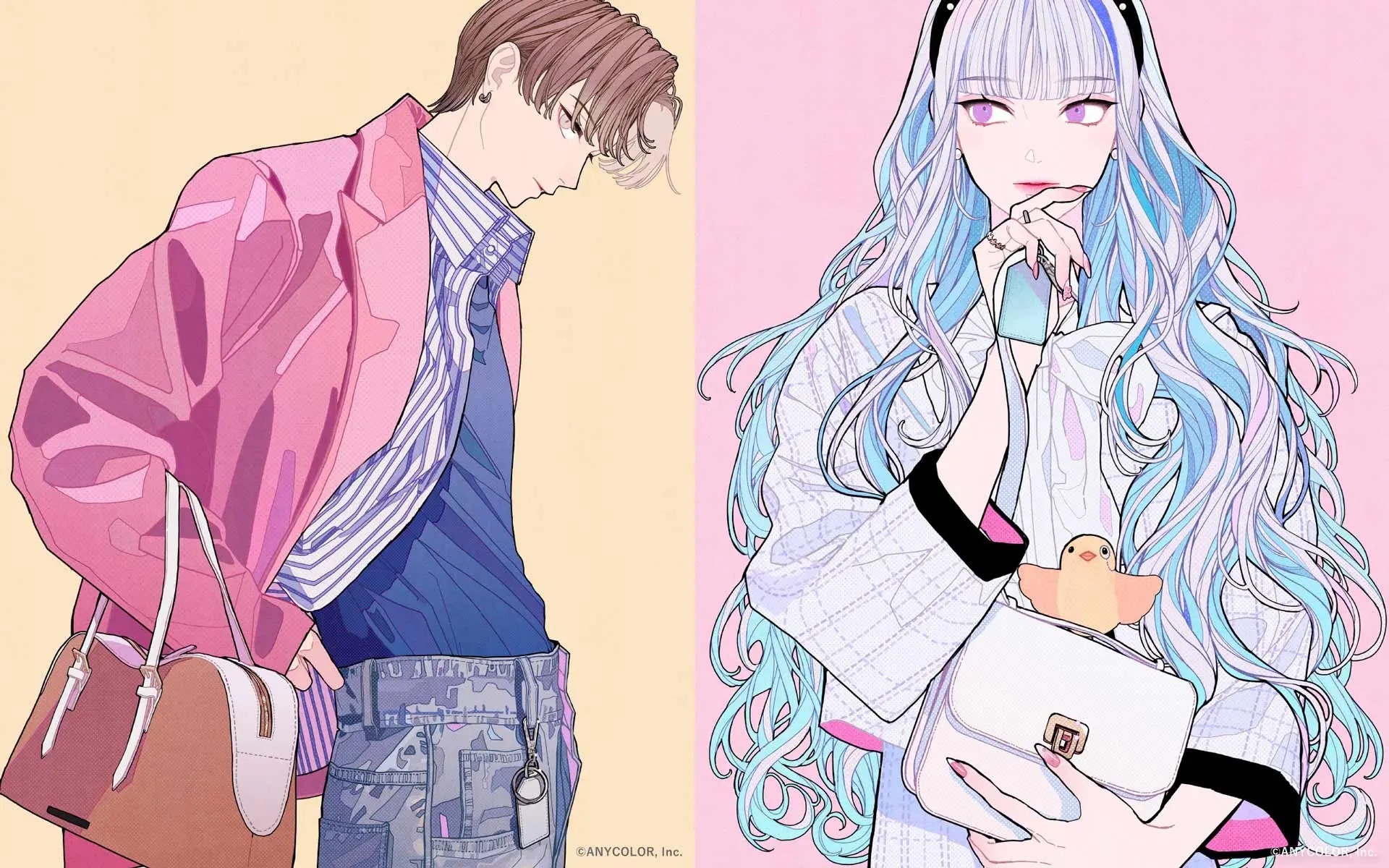 にじさんじ加賀美ハヤトとリゼ・ヘルエスタがプロデュースしたバッグが発売