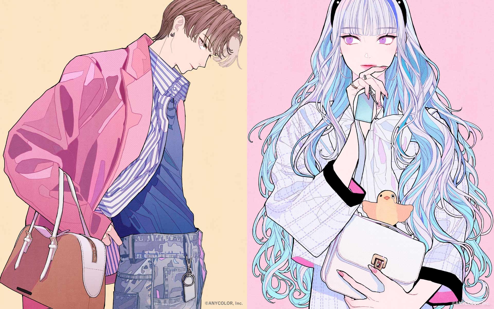 にじさんじ加賀美ハヤトとリゼ・ヘルエスタがプロデュースしたバッグが発売